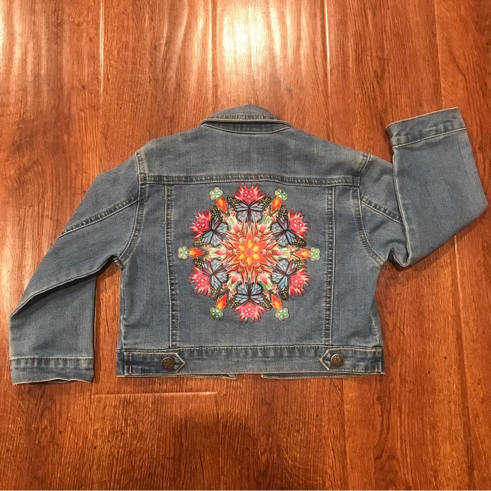 Disney Encanto Girl’s Denim Jacket, XS 4/5